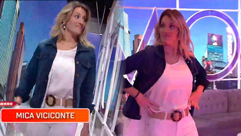 Mica Viciconte no niega el embarazo