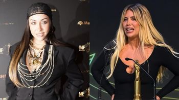la inesperada reaccion de maria becerra cuando wanda nara recibio un martin fierro por bad bitch