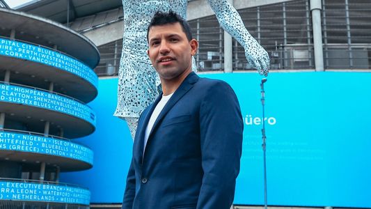 El mensaje tierno y viral del Kun Agüero tras el título del Manchester City