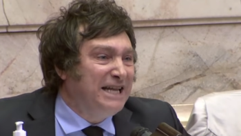 La peculiar analogía bíblica que hizo Javier Milei en el debate por Bienes Personales. La peculiar analogía bíblica que hizo Javier Milei en el debate por Bienes Personales.