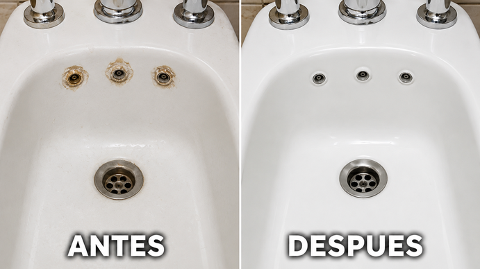 Ni vinagre ni bicarbonato: la ÚNICA y MARAVILLOSA manera de destapar los orificios del bidet y recupera toda la presión del agua