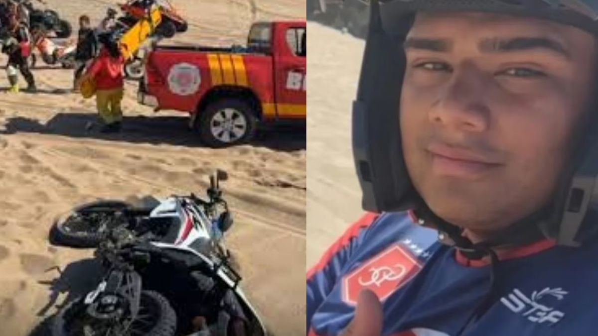 Otro accidente que terminó en tragedia en Villa Gesell: un joven de 28 años murió al caer con su moto desde un médano