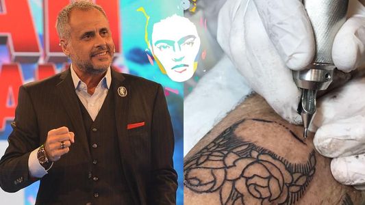 Descubrí la cara de qué pintora se tatuó el conductor Jorge Rial