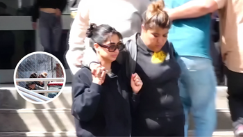 Daniela Celis no aguantó y rompió en llanto en el hospital mientras Thiago Medina pelea por su vida