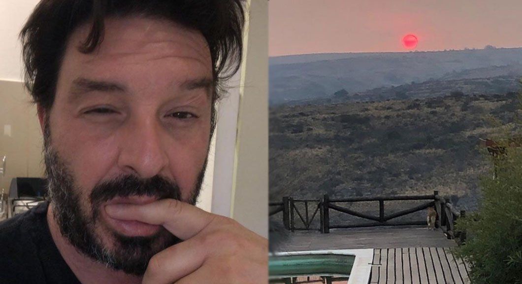Tras ser acusado de usurpador, Damián de Santo explicó la situación de sus cabañas en Córdoba