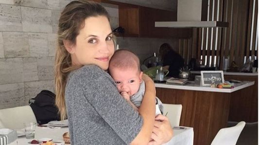 La tierna pancita de ocho meses de Sabrina Garciarena