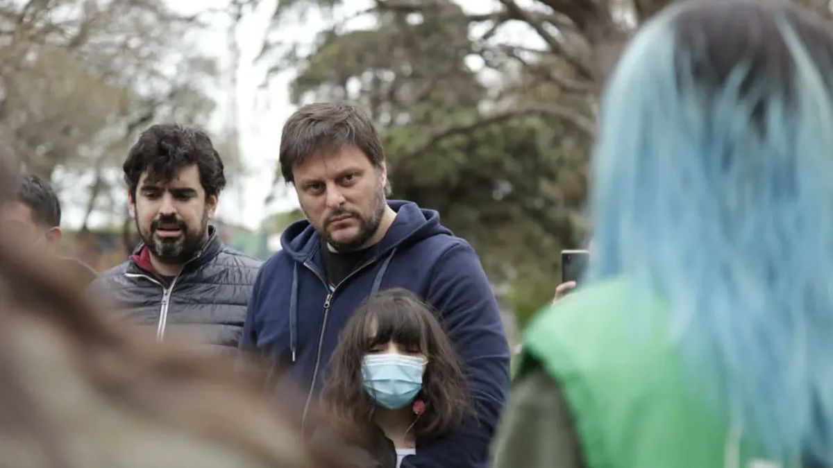 Leandro Santoro se refirió al entredicho entre Aníbal Fernánez y Nik (Foto: archivo).