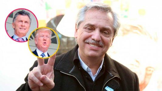 Alberto Fernández afirmó que Mauricio Macri es el candidato de Donald Trump