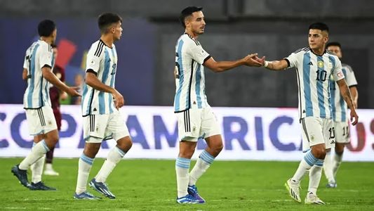 Sub 23: en un final caliente, Argentina lo empato sobre la hora y sueña con la clasificacion a París 2024