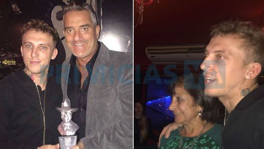 La intimidad del festejo del Polaco por el premio Carlos Gardel