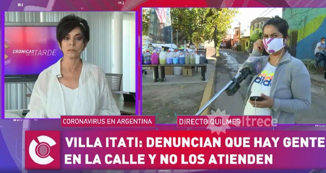 El papelón al aire de Mónica Gutiérrez que fue furor en las redes