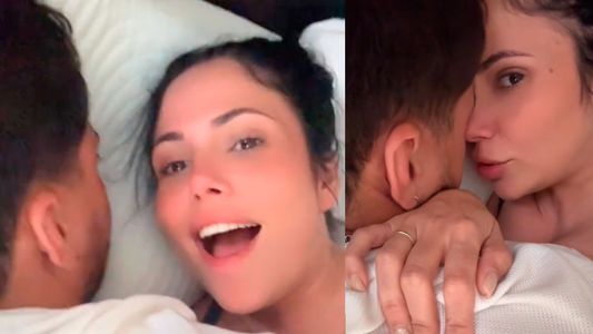 Romina Uhrig mostró el problema que tiene con su novio en la cama