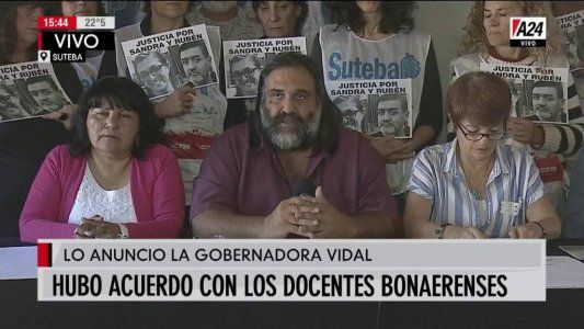 Baradel, luego del acuerdo salarial: Teníamos razón cuando decíamos que la provincia tenía recursos