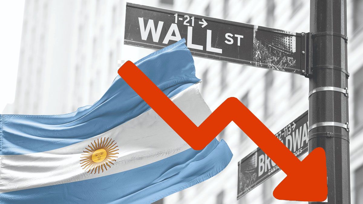 Otra mala jornada para las acciones argentinas en Wall Street. (Foto: A24.com)