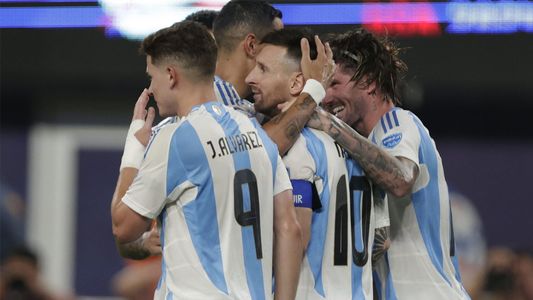 Messi dejó atrás la lesión y convirtió el segundo tanto de la Selección Argentina ante Canadá