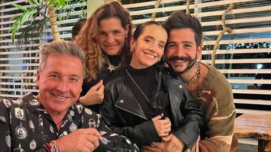 El emotivo reencuentro de Ricardo Montaner con Índigo y Evaluna en Madrid