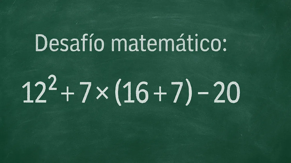 La regla esencial para resolver este desafío matemático es conocido como PEMDAS (por sus siglas en inglés) o jerarquía de operaciones.