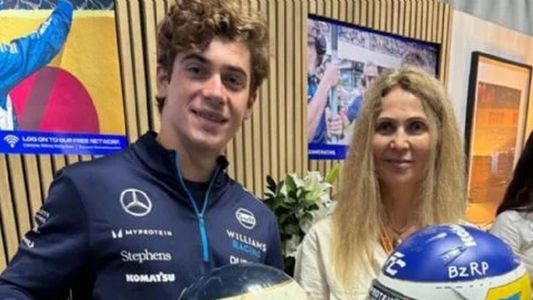 La viuda de Reutemann se reunió con Colapinto y le hizo un regalo que emocionó a todos