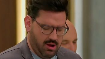 MasterChef Celebrity: el jurado se indigestó con el plato de Juariu