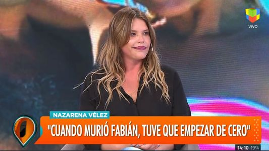 Nazarena Vélez dio detalles de las deudas que tuvo que afrontar luego de la muerte de Fabián Rodríguez