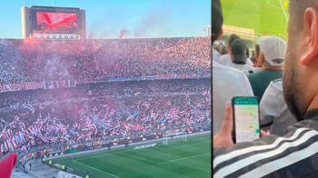 mientras miraba el superclasico descubrio una infidelidad, grabo un video y lo alerto en las redes mientras miraba el superclasico descubrio una infidelidad, grabo un video y lo alerto en las redes