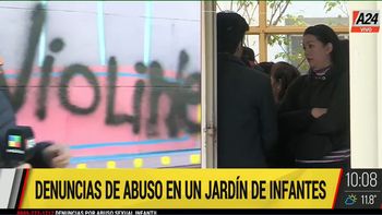 El jardín está ubicado sobre la calle Darregueyra. Foto: captura de video. El jardín está ubicado sobre la calle Darregueyra. Foto: captura de video.