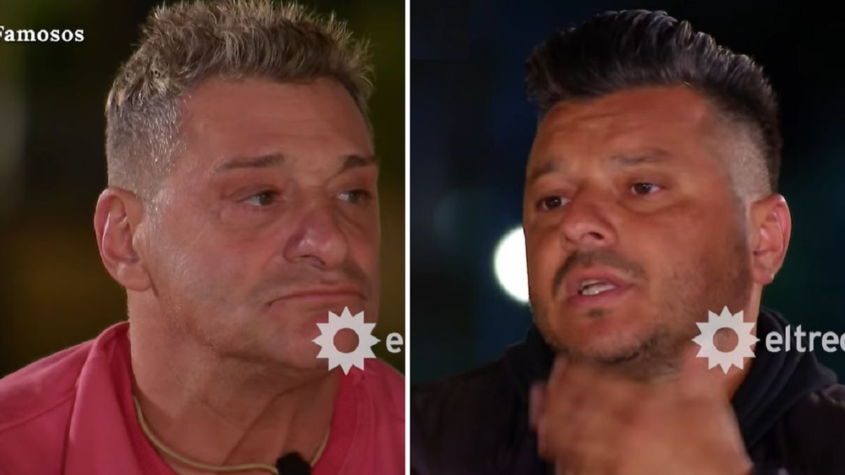 Turco Garc&iacute;a y Chanchi Est&eacute;vez, los ex futbolistas dentro de El hotel de los famosos (El Trece).&nbsp;