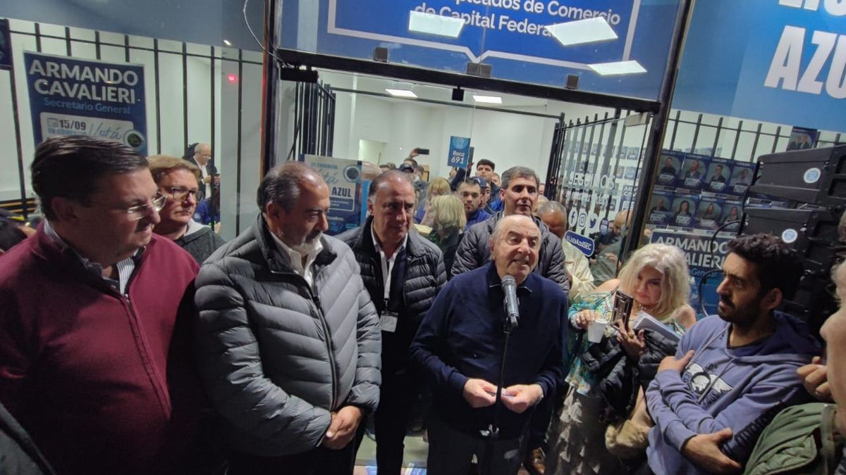 Armando Cavalieri quedó al frente otra vez del sindicato de empleados de comercio.&nbsp;