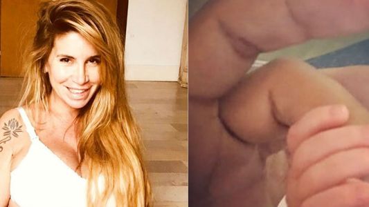 Florencia Peña y las primeras imágenes de Felipe, su primer hijo con Ramiro Ponce de León