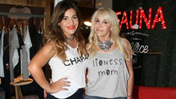 Claudia Villafañe bancó a Gianinna Maradona por su nuevo proyecto de indumentaria