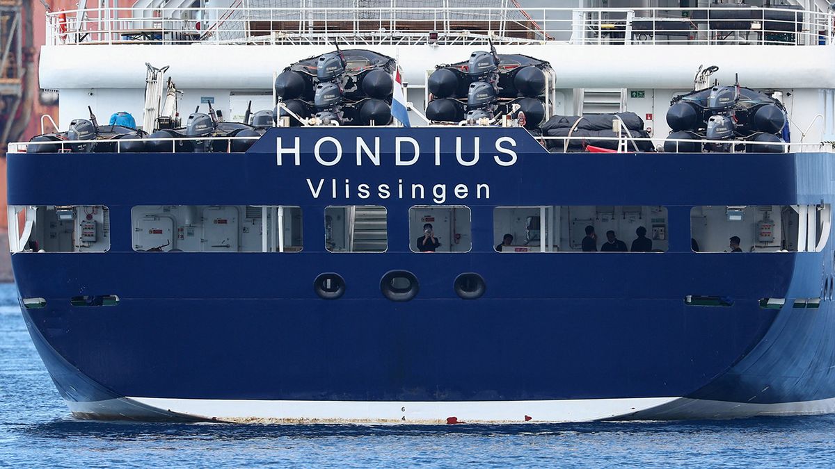 Brote mortal de hantavirus en el crucero de lujo MV Hondius. (Foto: Reuters)