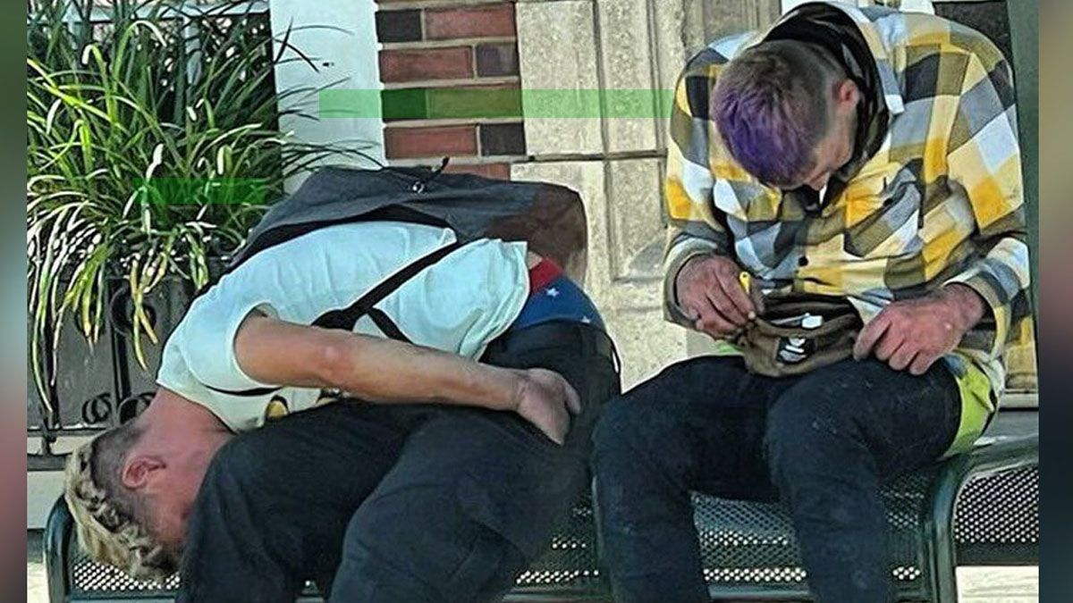 Reducidos a zombis, el devastador efecto de la xilacina unida al cannabis (Foto: gentileza nDTV).