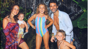 Mariano Martínez, enamorado de su hija Alma: Tu sonrisa...