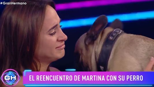 Gran Hermano 2022: el emotivo reencuentro de Martina con su perro