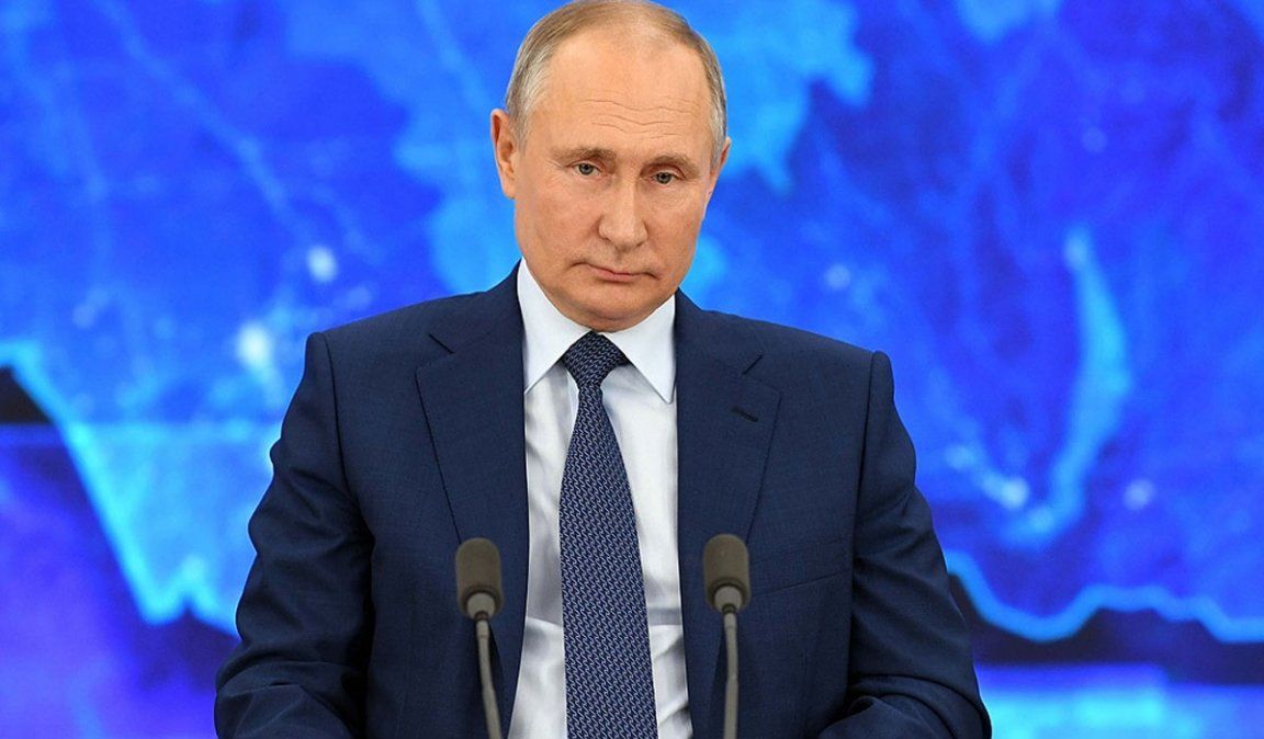 Vladimir Putin respondió a las acusaciones del presidente Joe Biden (Foto: Telam)