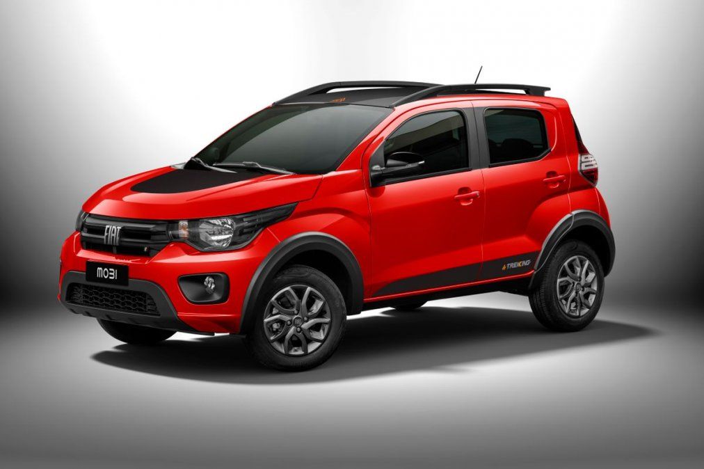 Fiat Mobi renovado. Nueva versión Trekking y el sistema multimedia más moderno del segmento