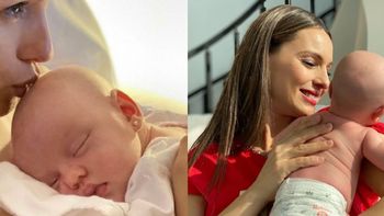 El primer mes de Ana: los emotivos mensajes de Pampita y Moritán
