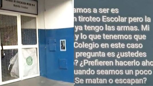 Ya tengo las armas: el siniestro plan de varios alumnos para realizar un brutal tiroteo y una masacre escolar