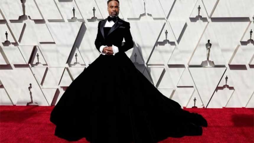 Billy Porter llevó un vestido a los Oscar y estalló la polémica en las redes