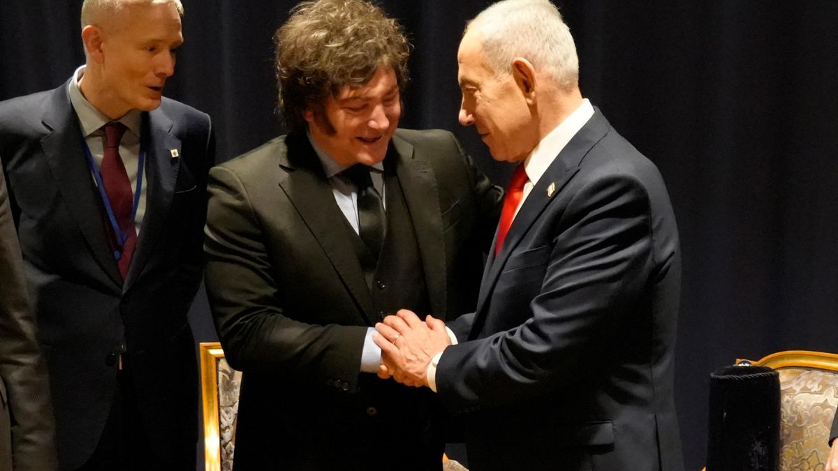 El presidente argentino y el primer ministro israelí mantuvieron un encuentro en Nueva York. (Foto: Presidencia).