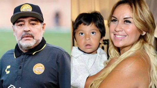 Las primeras imágenes de Diego Maradona y Verónica Ojeda juntos en México