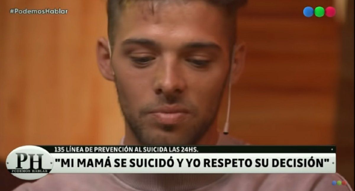 Santi Maratea habló por primera vez del suicidio de su mamá