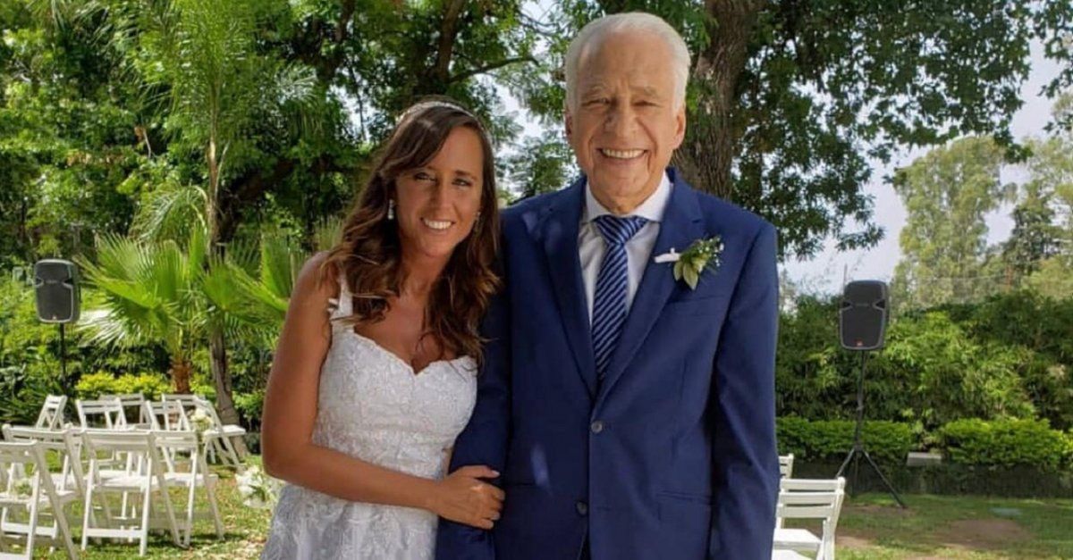 Alberto Cormillot y Estefanía Pasquini