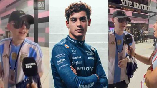 Los INCREÍBLES elogios de Bizarrap a Franco Colapinto en el partido de Messi: Enorme