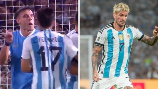 Qué dijeron De Paul y Ugarte tras el gesto obsceno que enfureció a los hinchas