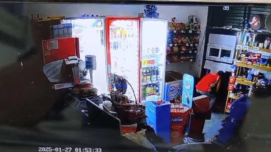 Video: así robaron por cuarta vez un kiosco en Mar del Plata