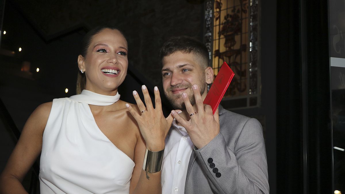 Se casaron Barbie Vélez y Lucas Rodríguez