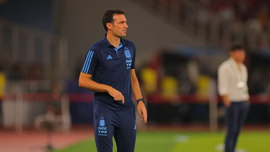 Lionel Scaloni, enfurecido: Indonesia hizo trampa y el DT argentino le hizo un fuerte reclamo a un árbitro