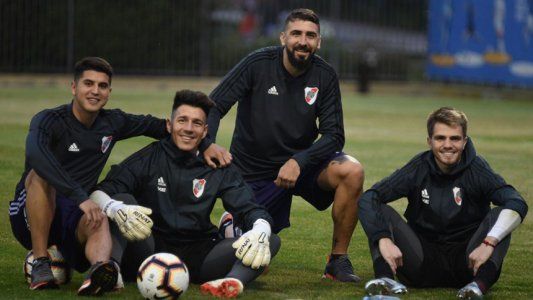 Gol de River: Palacios tiene el alta médica y podría jugar el primer amistoso ante Chivas