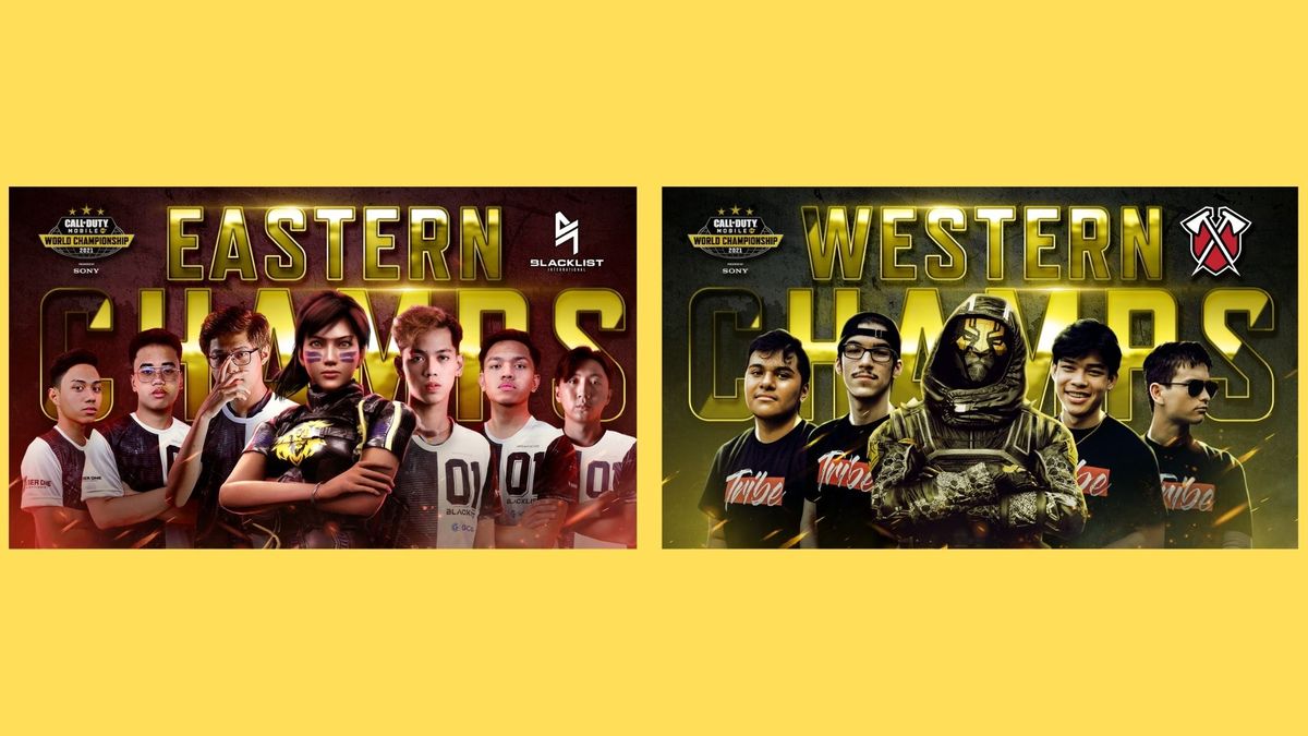 Tribe Gaming (Oeste) y Blacklist International (Este), los campeones de las finales de 2021.
